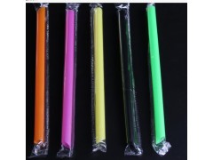 色澤明麗飲料吸管獨(dú)立裝沙冰管