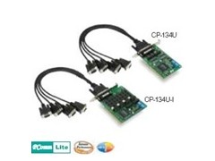 ▲CP-134U 串口卡、MOXA 智能制造、
