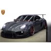 保時捷981卡曼改裝MB寬體包圍前后杠側(cè)裙尾翼寬體輪眉