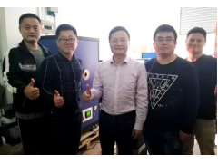 中歐特普馮經(jīng)理與常州東升檢測鄧總考察、測試球型黑體