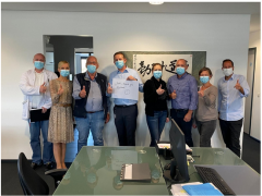 贈(zèng)口罩，幫德國(guó)合作伙伴抗疫