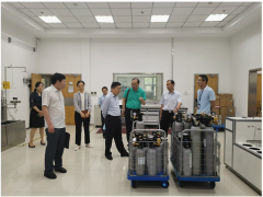 蘇州市市場監(jiān)管局副局長韋鋒到蘇州市計量院調(diào)研實驗室建設(shè)工作