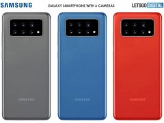 升級(jí)版防爆盾，三星橫排6攝手機(jī)相機(jī)系統(tǒng)專利曝光