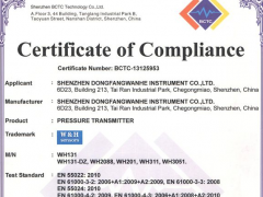 熱烈祝賀萬和儀表取得歐盟CE認(rèn)證