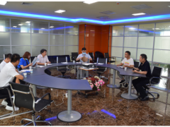 西安高新工信局到中星測控進行安全產業(yè)調研