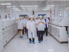 徐州高新區(qū)黨工委書記一行蒞臨精創(chuàng)股份新廠參觀指導(dǎo)！