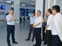 浙江經(jīng)濟(jì)和信息化廳廳長徐旭一行蒞臨中控技術(shù)考察交流