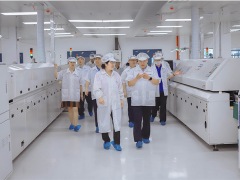 精創(chuàng)全程陪同黨工委龔維芳書記蒞臨精創(chuàng)新廠力贊精創(chuàng)智能化車間！