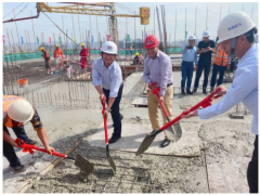 未來已來 科陸智慧能源產(chǎn)業(yè)園項目一號、二號研發(fā)樓喜封金頂！