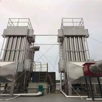 濕式靜電除塵垃圾焚燒廢氣處理設(shè)備噴淋塔活性炭吸附裝置