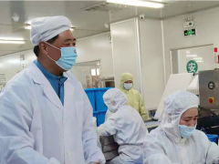 辛勤工作 新春祝福 安徽天康集團董事長深入慰問一線員工