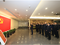 許繼集團黨組書記、董事長一行赴上海電力開展黨史學習教育并講黨課