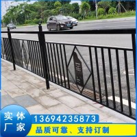 龍門(mén)新式人行道護(hù)欄 縣道大街隔離欄 道路分離欄桿