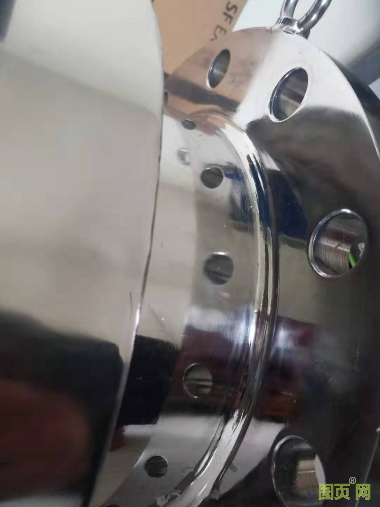 DN250全不銹鋼電磁流量計四氟襯里完美焊接2