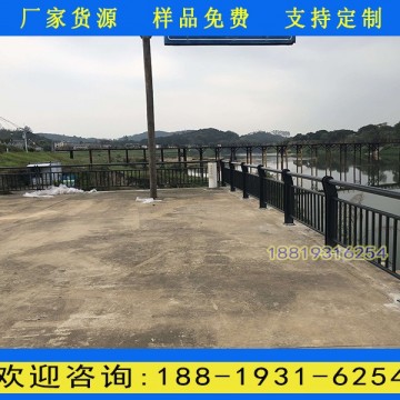 江門市政橋梁防撞欄桿 不銹鋼河道防