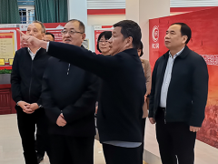 福建省政協(xié)副主席、省工商聯(lián)主席王光遠(yuǎn)一行視察虹潤(rùn)公司