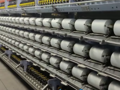 加彈機(jī)加工的DTY彈力絲，合信來控制