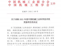 康斯特產(chǎn)品榮獲中國機(jī)械工業(yè)科學(xué)技術(shù)二等獎(jiǎng)