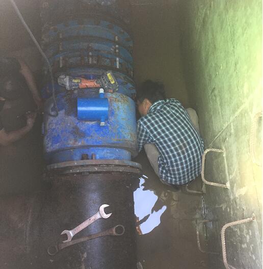 大口徑電磁流量計