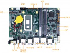 新品發(fā)布|板載Intel?Whiskey Lake-U處理器的3.5寸工業(yè)主板YW-EMB11800