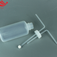 實(shí)驗(yàn)室用特氟龍鼓泡瓶PFA洗氣瓶耐受強(qiáng)酸強(qiáng)堿250ml