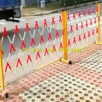 廣西玻璃鋼伸縮圍欄施工圍欄可移動護(hù)欄防護(hù)欄桿警戒隔離