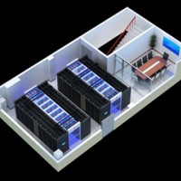 天津智能化機房建設(shè)效果圖設(shè)計_監(jiān)控大廳VR全景圖制作