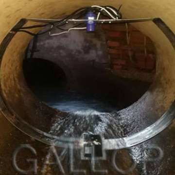 雨水流量計涵洞過水量瞬時流量累計