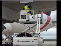 羅安達(dá)新機(jī)場(chǎng)亮相的中國(guó)裝備！